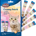 TRIXIE Creamy Snack krem sos pasta kremik przysmak kota kurczak białoryb 5