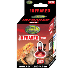 REPTILE NOVA INFRARED Żarówka grzewcza 150W poczerwień UVA do terrarium E27