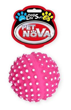 Piłka jeżowa zabawka psa czyści zęby Pet No 6,5cm 