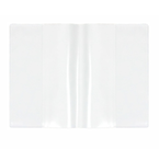 Okładka na książeczkę zdrowia psa kota królika książeczki A6 przezroczysta