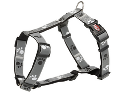 TRIXIE Silver Szelki dla psa regulowane bezuciskowe odblaskowe 52-75cm M-L