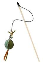 BARRY KING Wędka z piłką i dzwonkiem zabawka dla kota 40 cm