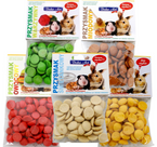 DAKO-ART Lux Dropsy Zestaw 5 smaków przysmak królika chomika gryzoni 200g