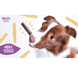 JOHN DOG Paluchy Jeleń 98% mięso jelenia przysmak smakołyk gryzak psa 7 szt