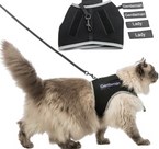 TRIXIE Szelki XXL oddychające smycz dużego kota Maine Coona Lady Gentleman