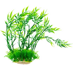 AQUA NATURA Roślina sztuczna ozdoba dekoracja akwarium terrarium 15-20 cm