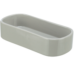 TRIXIE Miska ceramiczna królika kawii świnki ciężka owalna podłużna 600 ml