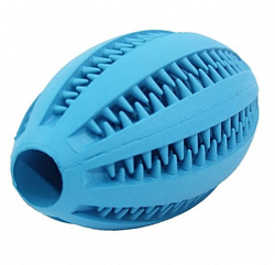 PET NOVA Piłka rugby miętowa zabawka na przysmaki psa czyści zęby 11,5 cm