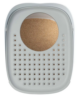 PIXI BOX kuweta toaleta dla kota wysoka z wejściem od góry z pokrywą biała 