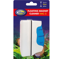 AQUA NOVA Czyścik magnetyczny pływający do akwarium na glony S 7 x 3,5 cm