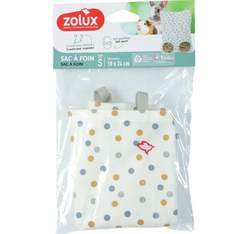 ZOLUX Cosy Paśnik worek materiałowy na siano królika świnki kawii 24x18 cm