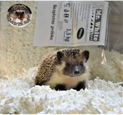Mr. White PURE wiórki celulozowe ściółka podłoże królika jeża gryzoni 1,5kg