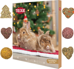 TRIXIE Kalendarz Adwentowy królika świnki kawii prezent na Święta przysmaki