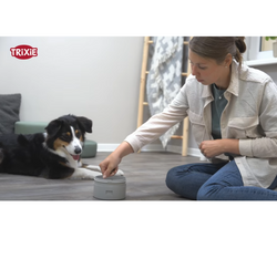 TRIXIE Activity Buzzer gra zabawka psa interaktywna przycisk na przysmaki