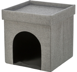 TRIXIE Piętrowa budka legowisko domek piętrowy składany pufa kota psa 76 cm
