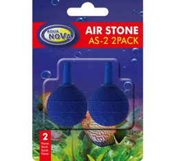 AQUA NOVA Kamień napowietrzający napowietrzacz akwarium oczka 2,5 cm 2 szt.