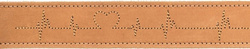 TRIXIE Rustic Heartbeat Obroża psa skórzana ze skóry brązowa 50–65cm/4c LXL