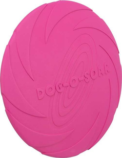 TRIXIE Dysk Frisbee zabawka psa kauczukowa latająca pływa nie tonie 24cm