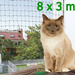 TRIXIE mocna siatka ochronna dla kota balkon okno osłona okna balkonu 8x3m