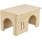 TRIXIE duży domek drewniany świnki morskiej kawii szynszyli gryzoni 28 cm