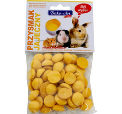 DAKO-ART Lux Dropsy Zestaw 5 smaków przysmak królika chomika gryzoni 200g