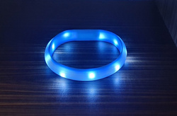 TRIXIE Obroża LED Flesh Light USB dla psa świecąca migająca 50 cm M-L