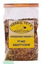 HERBAL PETS Mieszanka nasion II ptaki egzotyczne karma dla ptaków papugi