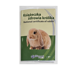 Okładka na książeczkę zdrowia psa kota królika książeczki A6 przezroczysta