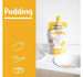 GimCat PUDDING budyń mleczny przysmak kota bez laktozy z wapniem 150g