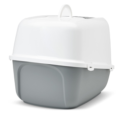 SAVIC JUMBO Kuweta toaleta kota duża kryta z filtrem maine coona szara 58,5