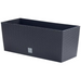 PROSPERPLAST Doniczka rattanowa z nawodnieniem czarna mrozoodporna 51,4 cm