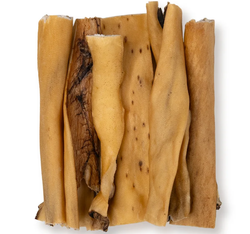 UNISZKI SKÓRA JELENIA suszona naturalny gryzak przysmak psa do żucia 100g