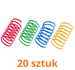 TIAKI Skaczące sprężynki zestaw 20 szt. spirale sprężyny zabawka dla kota