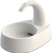 TRIXIE Curved Stream fontanna poidło kota psa miska na wodę z filtrem 2,5L