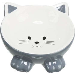TRIXIE Miska ceramiczna podwyższona wysoka na karmę wodę psa kota 150ml