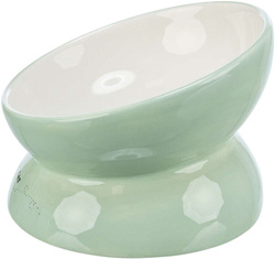TRIXIE Miska ceramiczna podwyższona wysoka na karmę wodę dla kota 150 ml