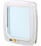 FERPLAST SWING 11 drzwi wahadłowe klapka przejście psa dużego kota białe