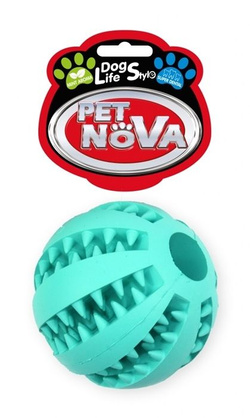 Zabawka piłka miętowa czyści zęby psa Pet Nova 5cm