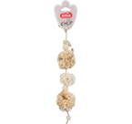 ZOLUX Zabawka girlanda z 3 pomponami królika kawii szczura chomika gryzoni