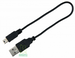 TRIXIE Obroża psa LED świecąca migająca do przycięcia USB zielona 45cm M-L