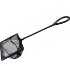 AQUA NOVA Podbierak siatka akwarystyczna do ryb akwarium czarna 7,5 x 32cm