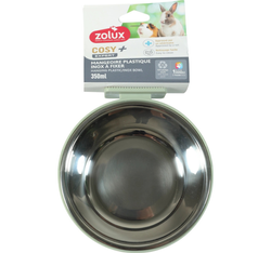 ZOLUX Cosy Miska przykręcana na karmę królika gryzoni ptaków zielona 350 ml