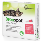 DRONSPOT krople robaki odrobaczenie kota 2,5-5kg