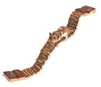 Drabinka mostek drewniany pomost dla chomika myszy gryzoni TRIXIE 55 cm