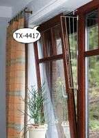 Krata metalowa pozioma zabezpieczenie osłona okna