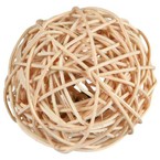 Piłka z dzwonkiem zabawka dla szczura gryzoni 4 cm