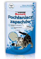 Pochłaniacz zapachów kuwety kota Benek Morski