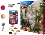 Prezent dla kota święta kalendarz adwentowy świąteczny przysmaki zabawki