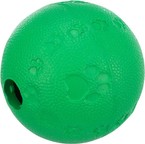 TRIXIE Piłka kula smakula zabawka kauczukowa na przysmaki dla psa 6 cm