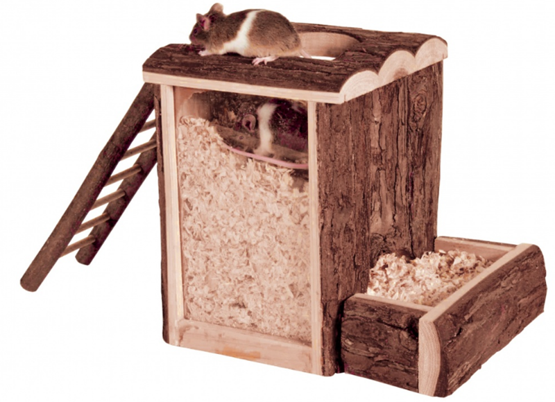 Jak Zrobic Zabawki Dla Chomika Zabawka wieża do kopania dla chomika myszy 25 cm 25 cm | Chomiki Myszy \ Zabawki dla chomika
